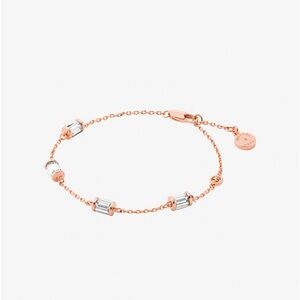 New MICHAEL KORS Rose Gold CZ Bracelet
